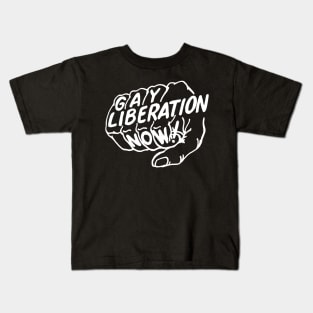 Gay Liberation Now! Kids T-Shirt